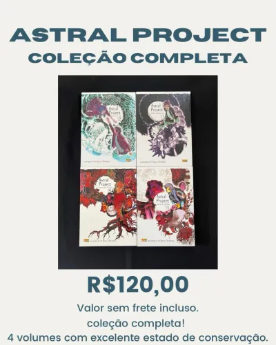 Mangá astral project coleção completa