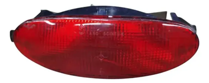 Lanterna Neblina Parachoque Traseiro Peugeot 206 2005 2006 Ambos Lados Vermelho