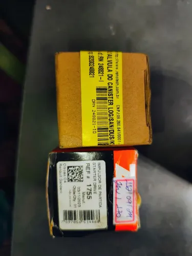 Vendo peças válvula canister e engrenagem motor de partida Bendix 