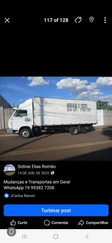 Mudanças e transporte 