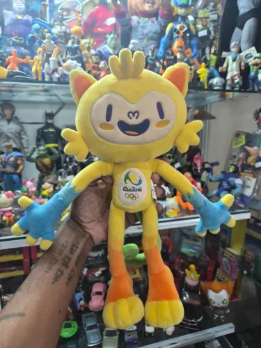 Pelúcia Mascote Jogos Olímpicos Rio 2016 Vinícius