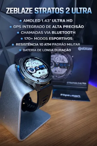 Smartwatch Stratos 2 Ultra Zeblaze(Com Garantia)