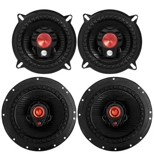 Vendo jogo de alto falante bomber 6 e 5 polegadas
