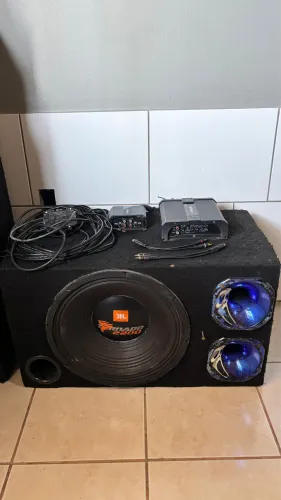 Trio completo Som automotivo