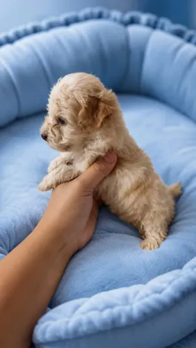 Poodle toy macho( perde) puro