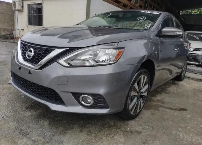 Peças Sentra 2.0 2019 Capo Farol Porta Airbag Lanterna Parachoque Motor Radiador Bobina