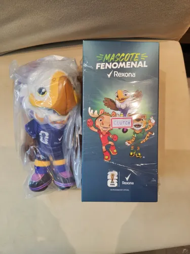 Mascote Rexona Sensacional CLUTCH AGUIA EUA Copa do mundo 2026 novo na caixa