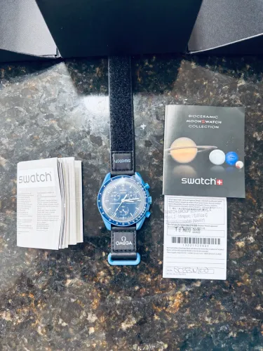 MoonSwatch Mission to Neptune 2026 | Omega x Swatch