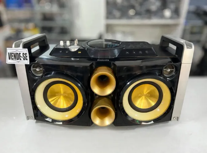 Som acústico com bluetooth