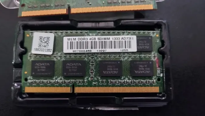 Memoria ddr3 4gb notebook
