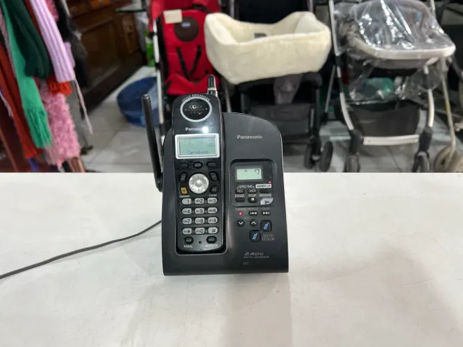 Telefone Sem Fio com Secretária Panasonic KX-TG2936LBB