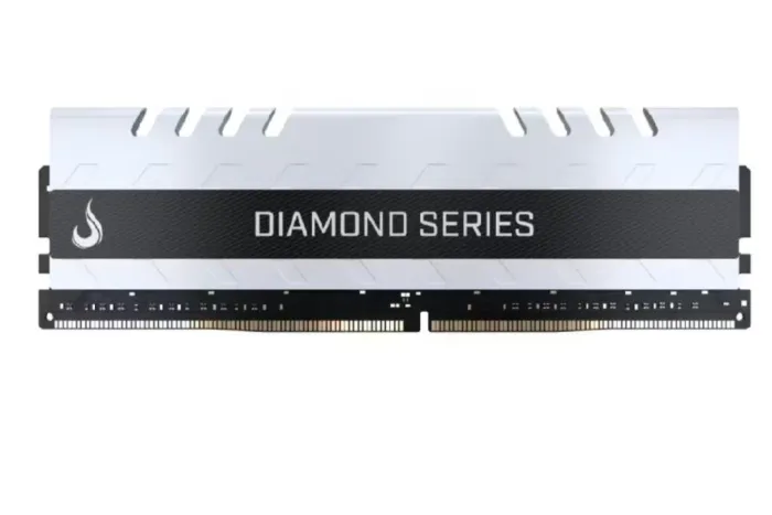 Memoria Ram Rise Diamond Series, 8GB (1x8GB), DDR4, 3200MHz, CL16, Branca