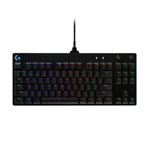 Teclado Mecânico Gamer Logitech G PRO com Layout US, RGB LIGHTSYNC, Design TKL