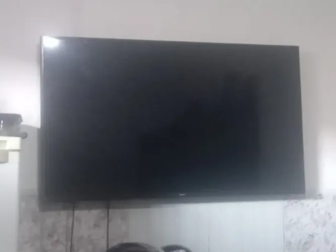 Tv 62 polegadas só está com alunos leder queimado mas está tudo funcionando