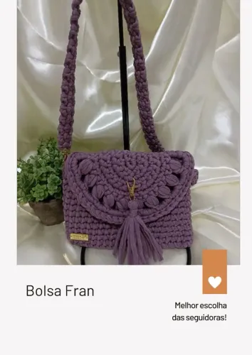 Bolsa Crochê 