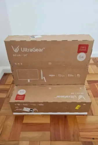 Monitor LG UltraGear, 24',FHD, 144Hz, 1ms - NOVO LACRADO