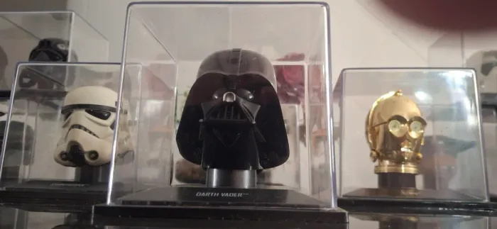DARTH VADER + COLEÇÃO STAR WARS HELMETS ? Boba Fett, Grievous, Stormtrooper, C-3PO e Mais