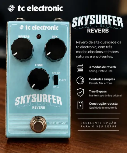 Pedal Reverb Skysurfer TC Eletronic