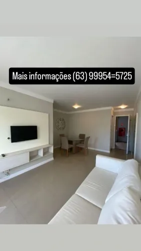 Apartamento 3 quartos mobiliado - Alameda 204 Sul, Palmas.<br>