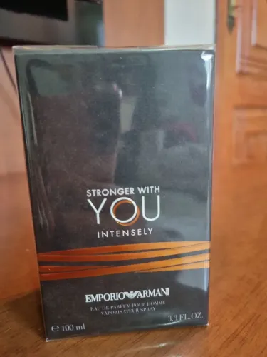 Perfume Stronger With You Intensely Giorgio Armani Masculino Eau de Parfum 100ml