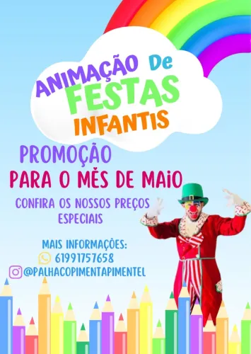 Animação infantil e adulto 