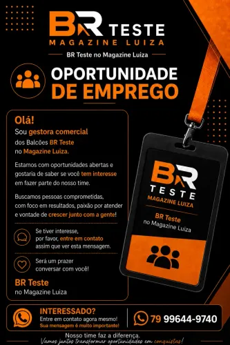 Vaga para vendedor