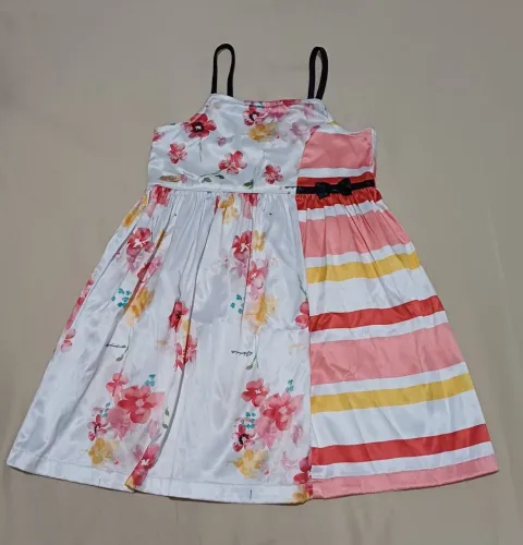 Vestido estampado Alphabeto 4 anos lindo ! 