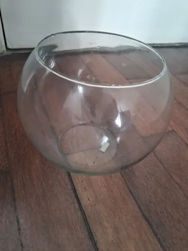 Vaso aquário de decoração novo. Perfeito para dar um toque de elegância e modernidade ____