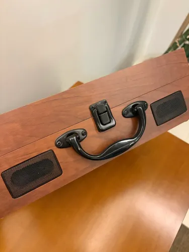 Vitrola -  Vinil, Bluetooth e USB