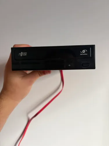 Leitor e Gravador de CD/DVD LG GH22NS40 SATA para PC