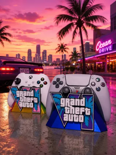 SUPORTE CONTROLE PS5 e XBOX GTA IV