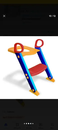 Vendo assento escadinha infantil muito novo
