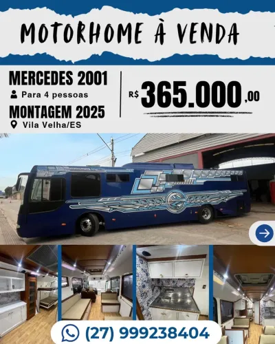Vendo Motorhome Mercedes 2001 M polo viale U