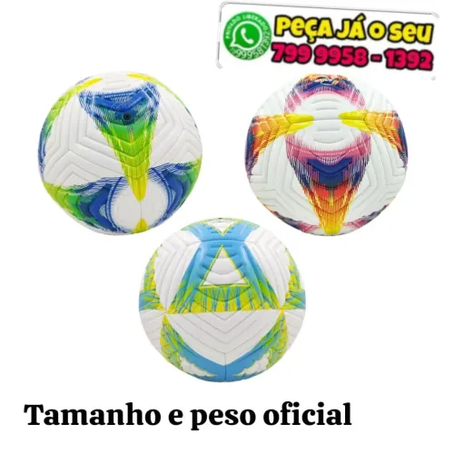 BOLA DE FUTEBOL TAMANHO E PESO OFICIAL
