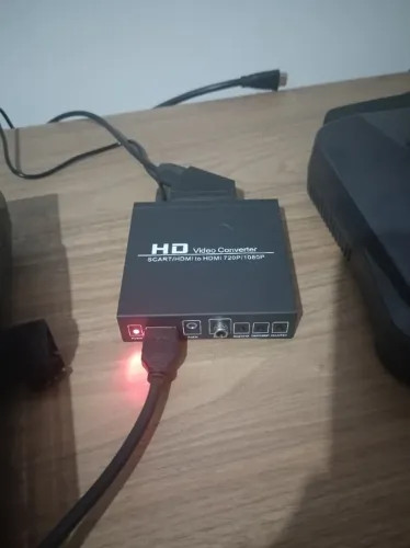HD Video Converter: SCART/HDMI para HDMI. Inclui Cabo SCART para SUPER NINTENDO