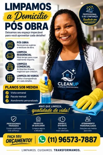 Limpeza a domicílio