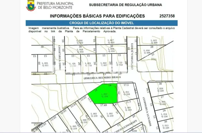 Venda Lote-Área-Terreno Caiçaras Belo Horizonte