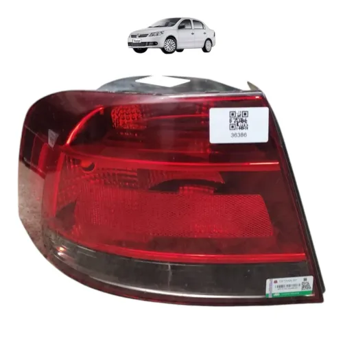 Lanterna Traseira Esquerda Vw Voyage G5 2009 Á 2013 Original Esquerdo/motorista Vermelho