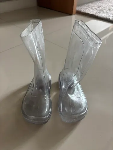 Bota infantil transparente Calfor Pampeana