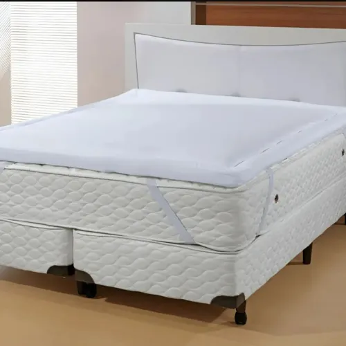 Pillow Top Lit Blanc King Size 1050g/m2 LACRADO ( Serve Queen e casal) - Branco