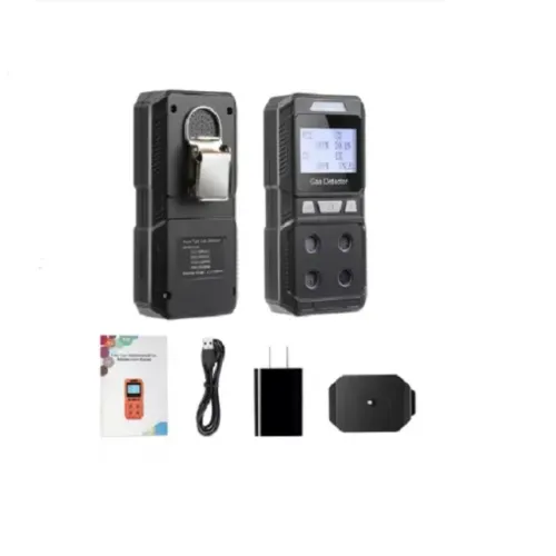 Detector Multigás 4 Em 1: Ex, O2, H2s, Co - Qualidade Do Ar