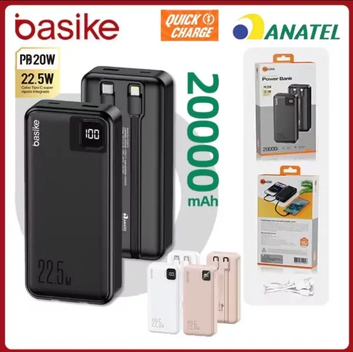 Power Bank Basike (carregador portátil)