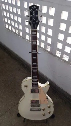 Guitarra Strinberg les Paul Modelo LPS 380 WH Usa Raridade Show