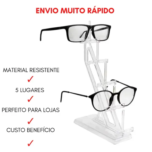 Expositor de óculos