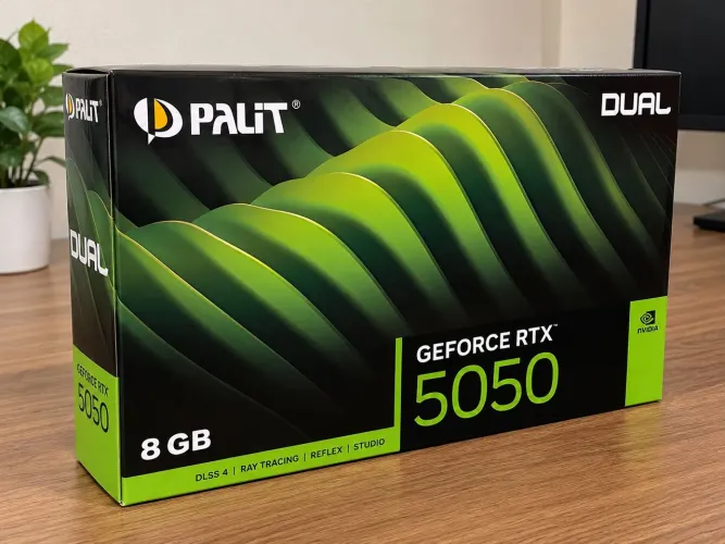 Placa de vídeo palit geforce rtx 5050 8gb