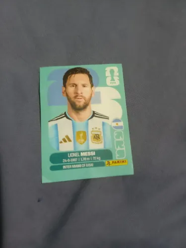 Figurinha messi