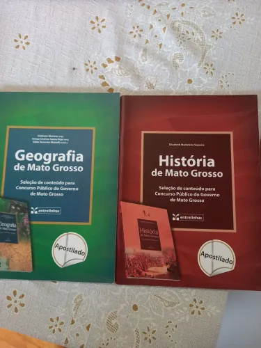 APOSTILAS HISTÓRIA E GEOGRAFIA DO MATO GROSSO ENTRELINHAS