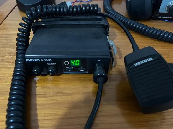 Radio Px Maxon Mcb30 Compacto 40 Canais Revisado com RogerBipe e 15Watts
