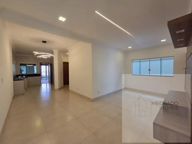 Casa para Venda em Aparecida de Goiânia, Jardim Helvécia, 3 dormitórios, 1 suíte, 3 banhei