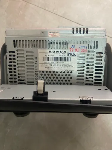 Som Rádio original Honda civic